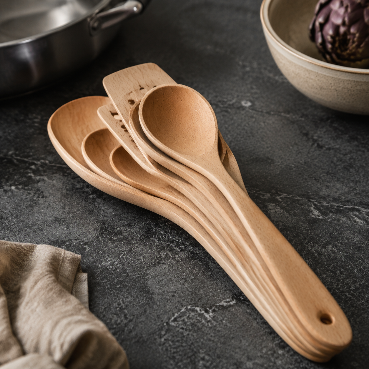 Wooden Spoon Set